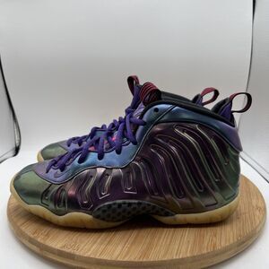 Nike Womens Size 7.5 Little Posite One GS Iridescent 644791-602 Foamposite Shoes
